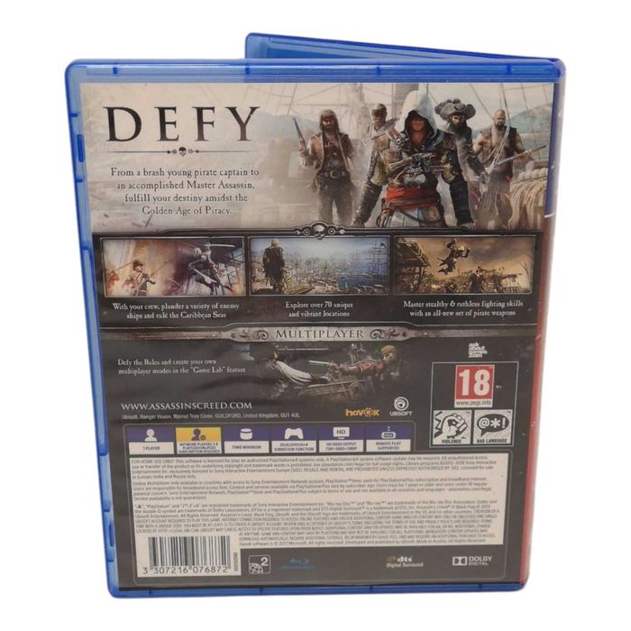 Assassin’s Creed IV: Black Flag – PS4 (wersja pudełkowa)