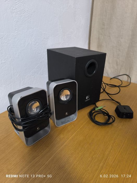 Głośniki komputerowe Logitech 2.1