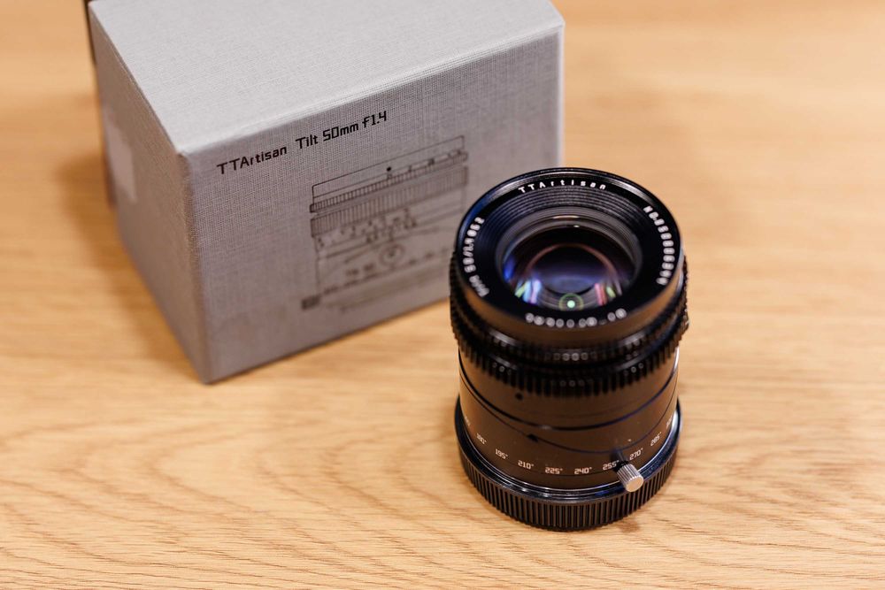 Obiektyw TTArtisan Tilt 50mm F1.4 Canon RF