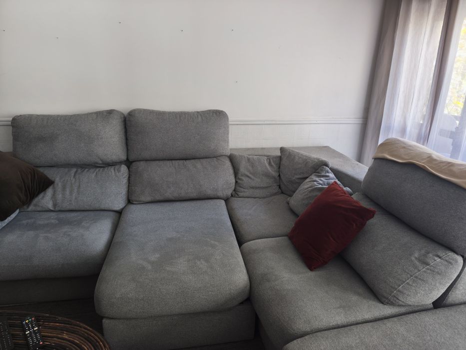Sofá com 2 lugares de chaise lounge