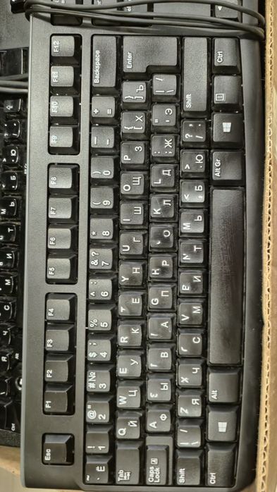 Клавіатури USB Logitech, Frime, Vinga, Genius, Gembird. Дротові, провідні, офісні