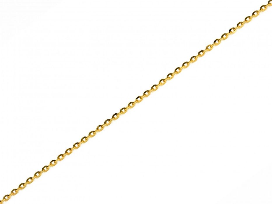 Nowa Delikatna złota bransoletka łańcuszkowa ankier 2mm pr. 585. Sklep