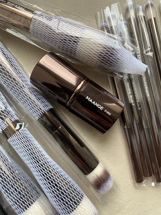 Преміум набір пензликів для професійного макіяжу Maange 20шт.