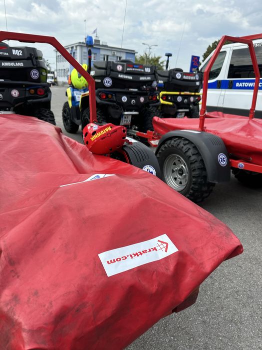 Przyczepa ewakuacyjna do quada PSP, OSP, GOPR, RATOWNICTWA MEDYCZNEG I