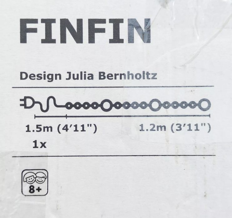 Ikea  LED's Finfin (peça rara descontinuada)