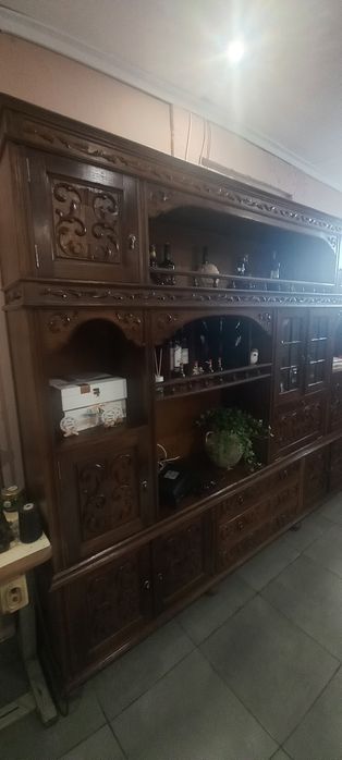 Móvel Castanho de Sala de Estar