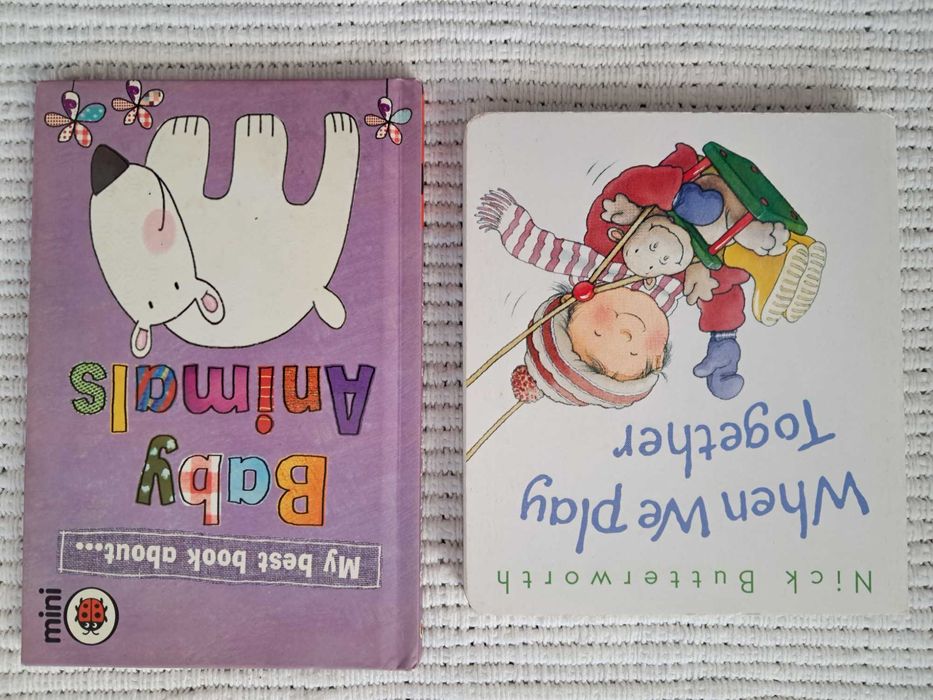 When we play together My best book about baby animals Zestaw 2 książek