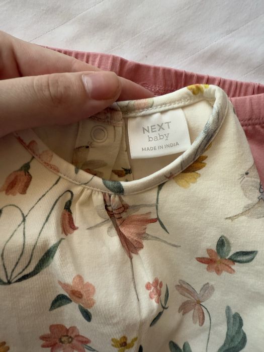 Костюмчик набір комплект від некст для новонародженої дівчинки