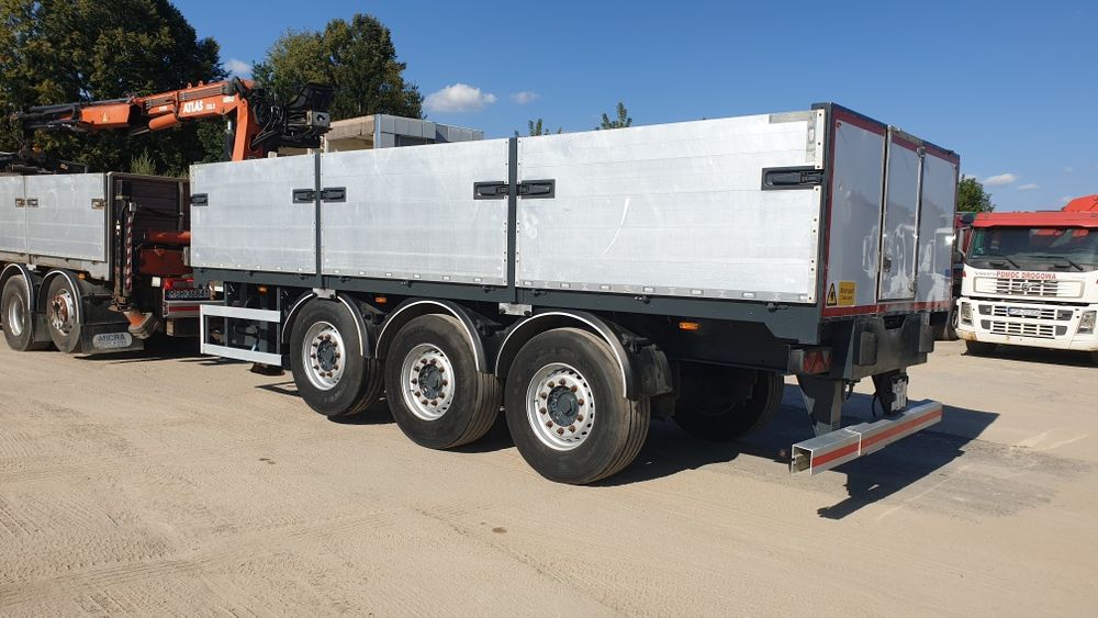 Przyczepa tandem budowlanka MICRA TRUCK budowlany Przyczepa, 2015