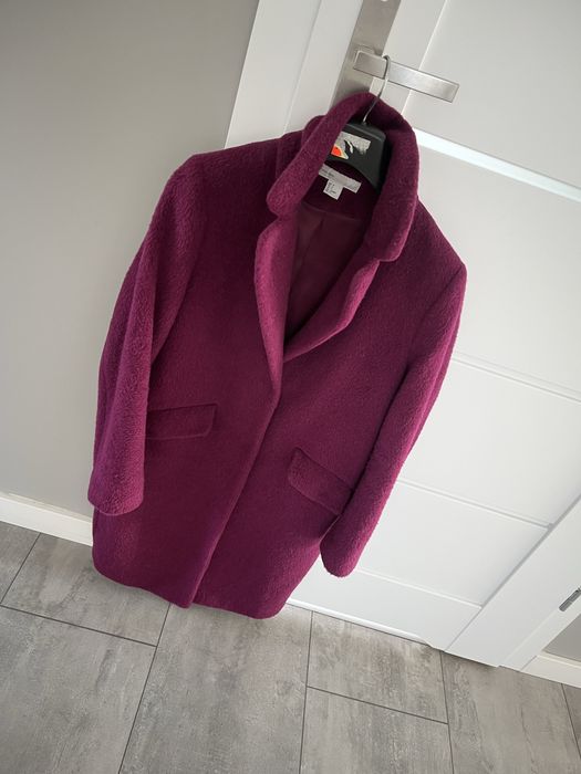 Cieply plaszcz xs H&M welna alpaka