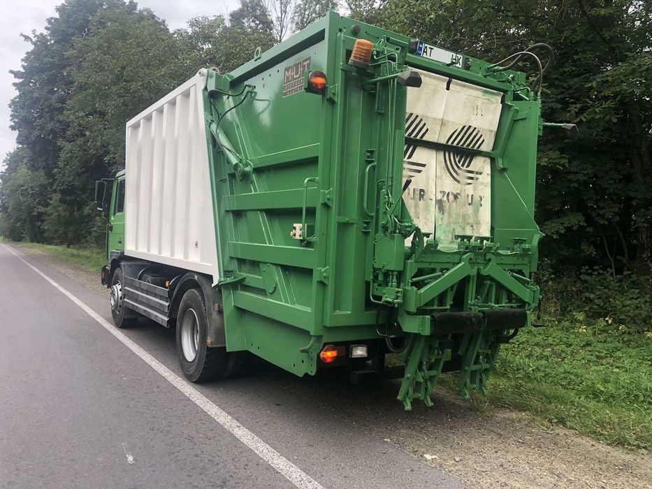 Сміттєвоз MAN 18.250 Бункер MUT (Austria) 16m3 Мусоровоз Свіжий