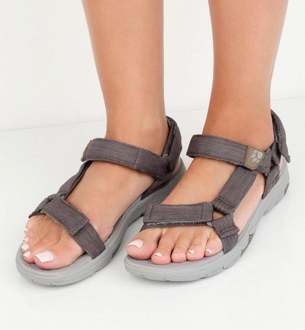 Сандали Jack Wolfskin женские. Женские босоножки на липучке