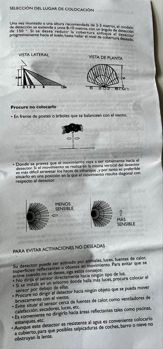 DETETOR DE MOVIMENTO PROFESSIONAL