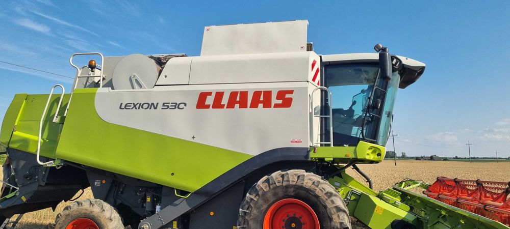 Claas Lexion 530 heder c540 składany 2009