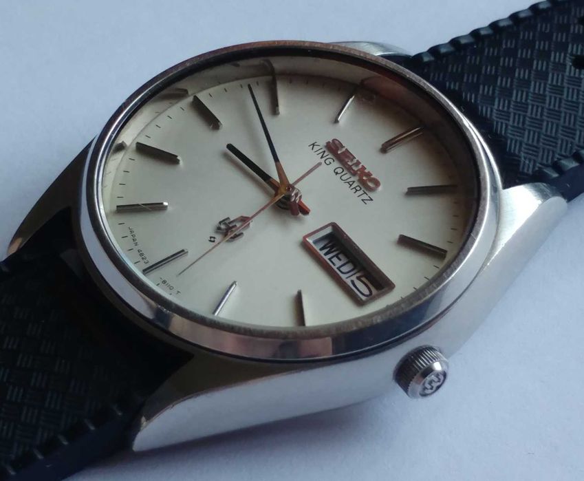 Seiko King Quartz 4823-8110 Suwa JDM Kwiecień 1977