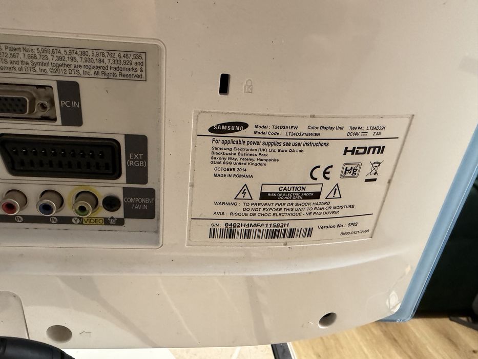 Telewizor samsung z dekoderem dvbt2