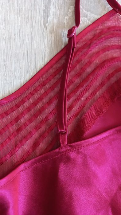 r.M letnia piżama, komplet satynowy 2 cz., koszulka + spodenki