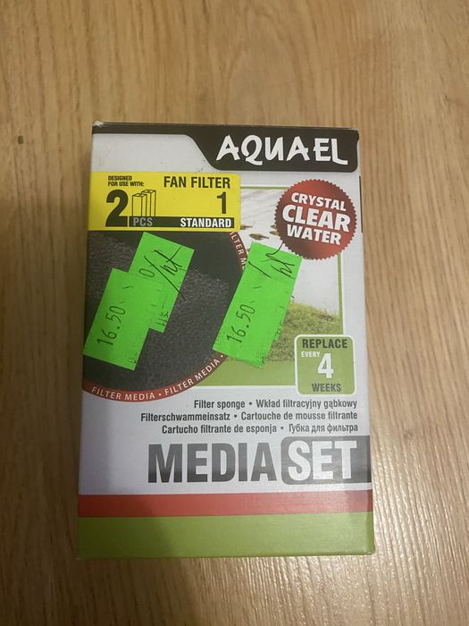 Nowy wklad gabkowy do filtra Aquael