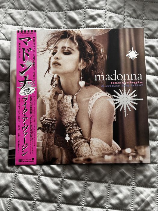 Madonna Like a Virgin Japan 12” maxi single vinyl