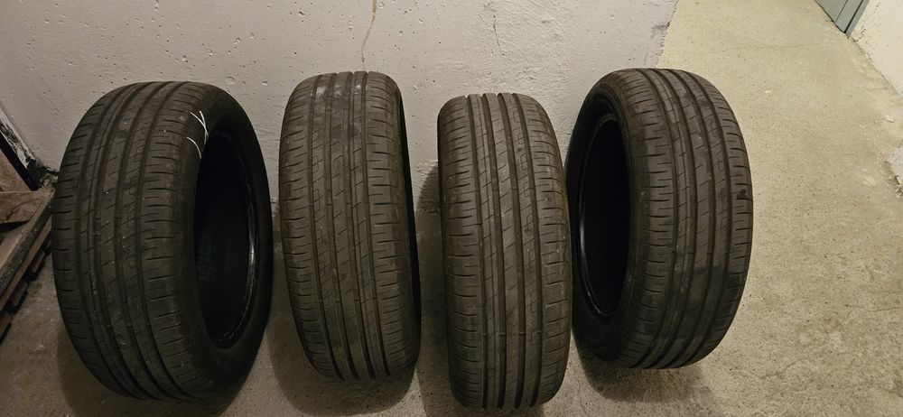 Opony Goodyear praktycznie nowe 17"