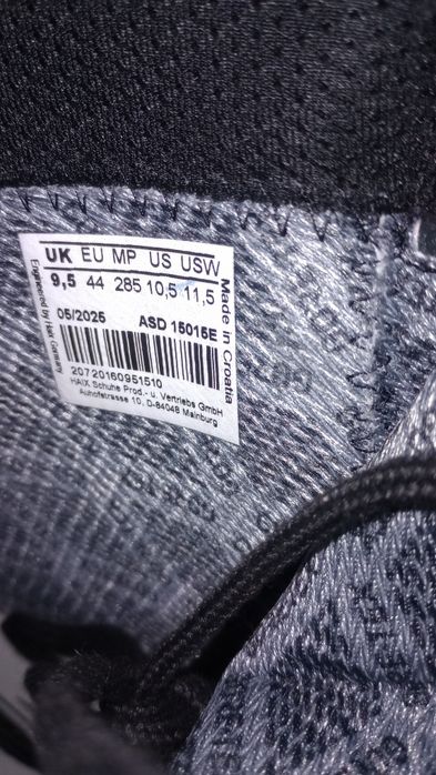 Берці Haix, Gore-tex, Climate system, Sun reflect, Vibram,44 розмір