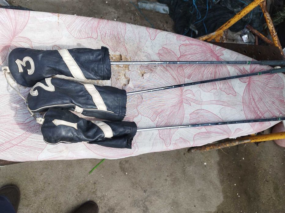 Tacos e material de golf