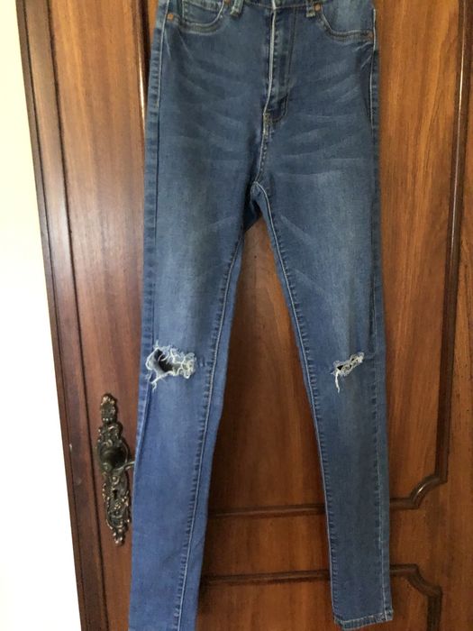Calça ganga Sra tam 34