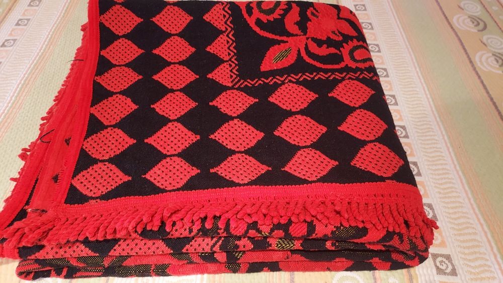 Coberta vermelha lã (industrial)