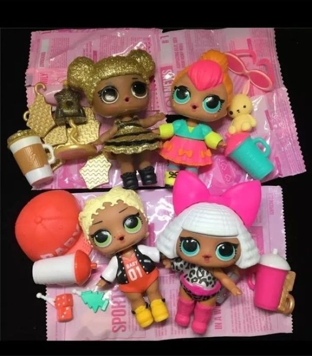 Запечатанные! Оригинал! Набор кукла Лол Свег, Дива, Неон.