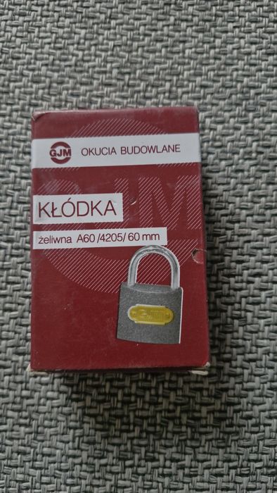 Kłódka żeliwna A 60