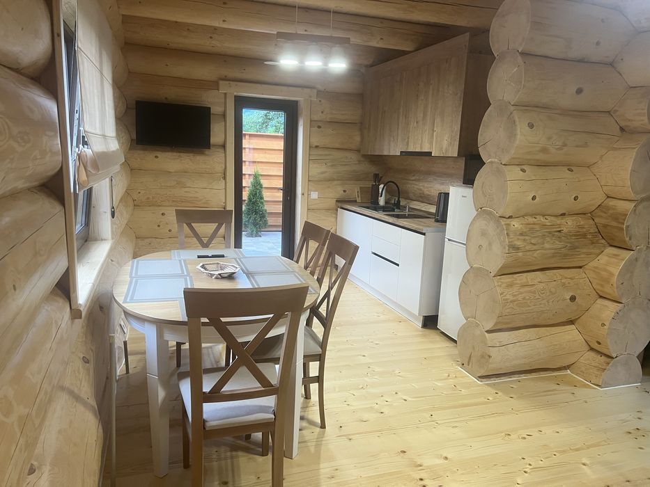 Здають деревʼяні двоповерхові будинки з кухнею