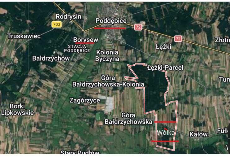 Działki budowlane z bezterminowymi WZ - Widok 5