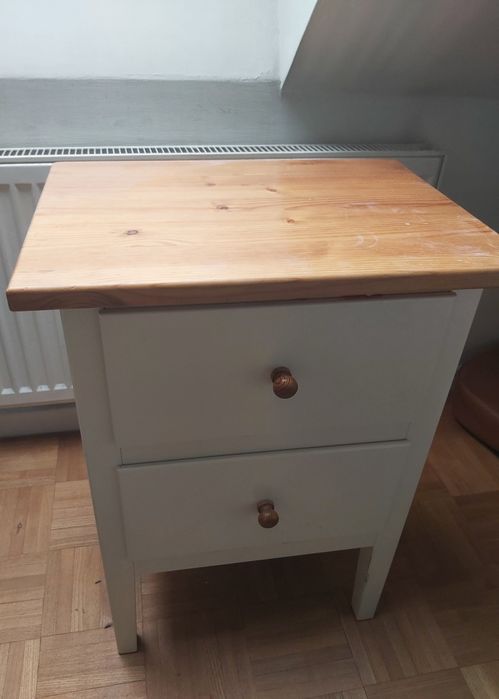 Hemnes Ikea stolik szafka nocna