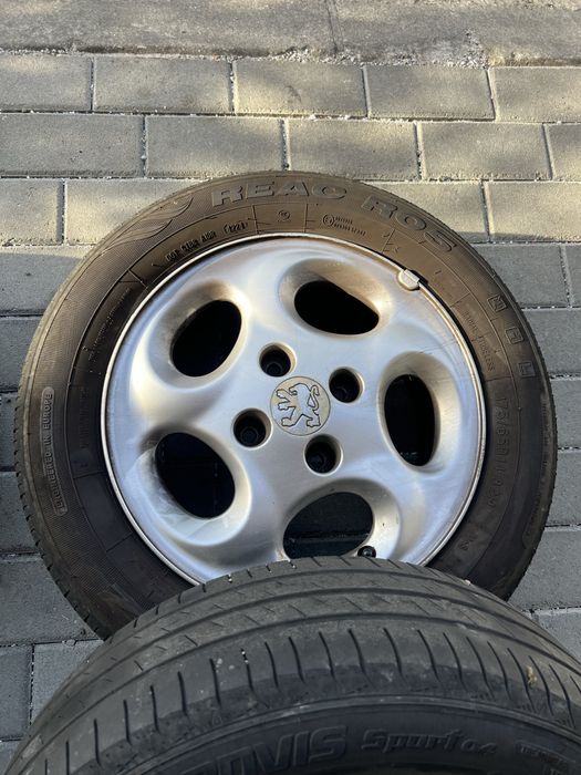 Jantes Originais Peugeot 14” + Pneus + Parafusos