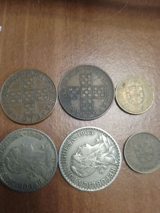 Moedas de 1 escudo