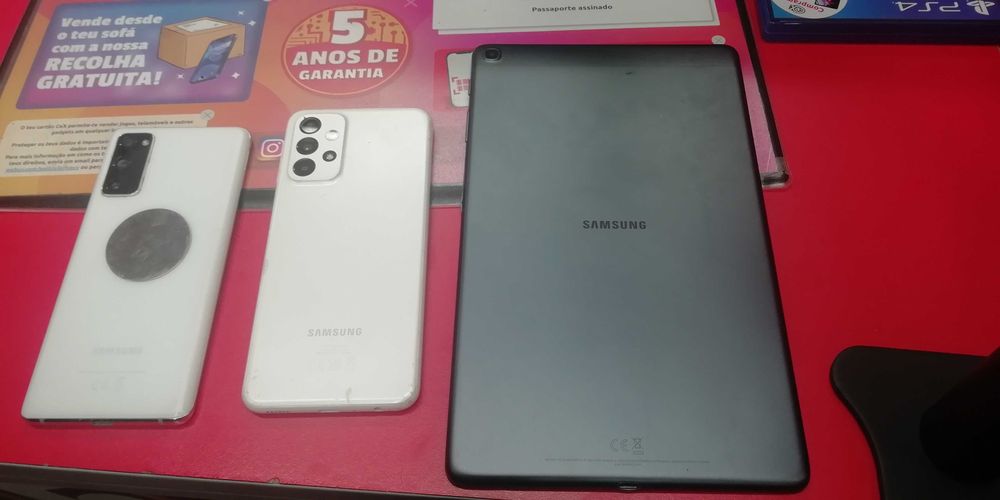 Samsung Série A, série F e SMS T510