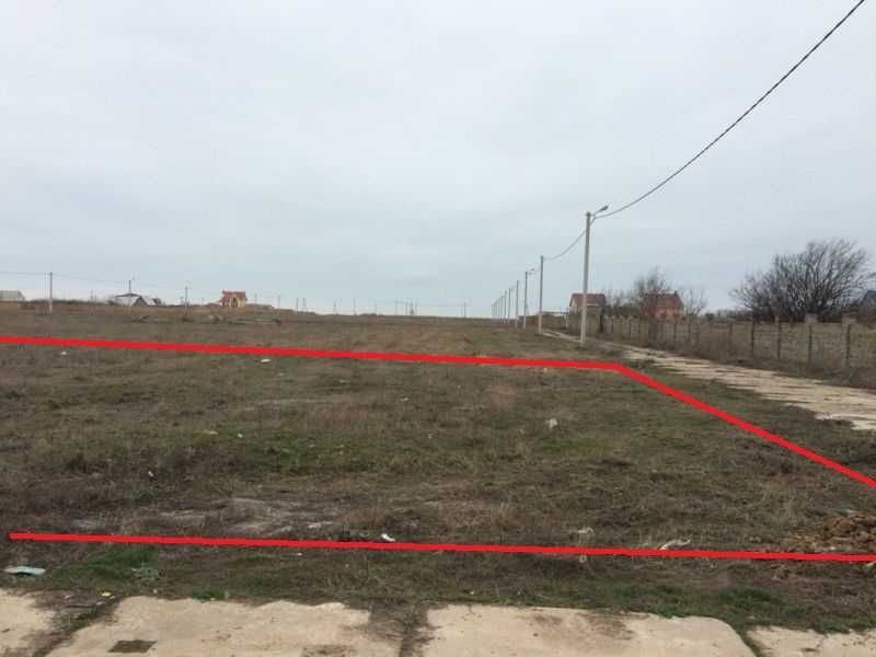 Продам участок под застройку возле моря, КП "НОВОБУГОВО"