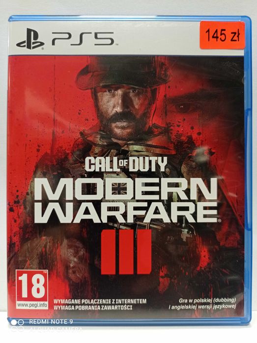 Call Of Duty Modern Warfare 3 gra na PS5  /zamiana również/