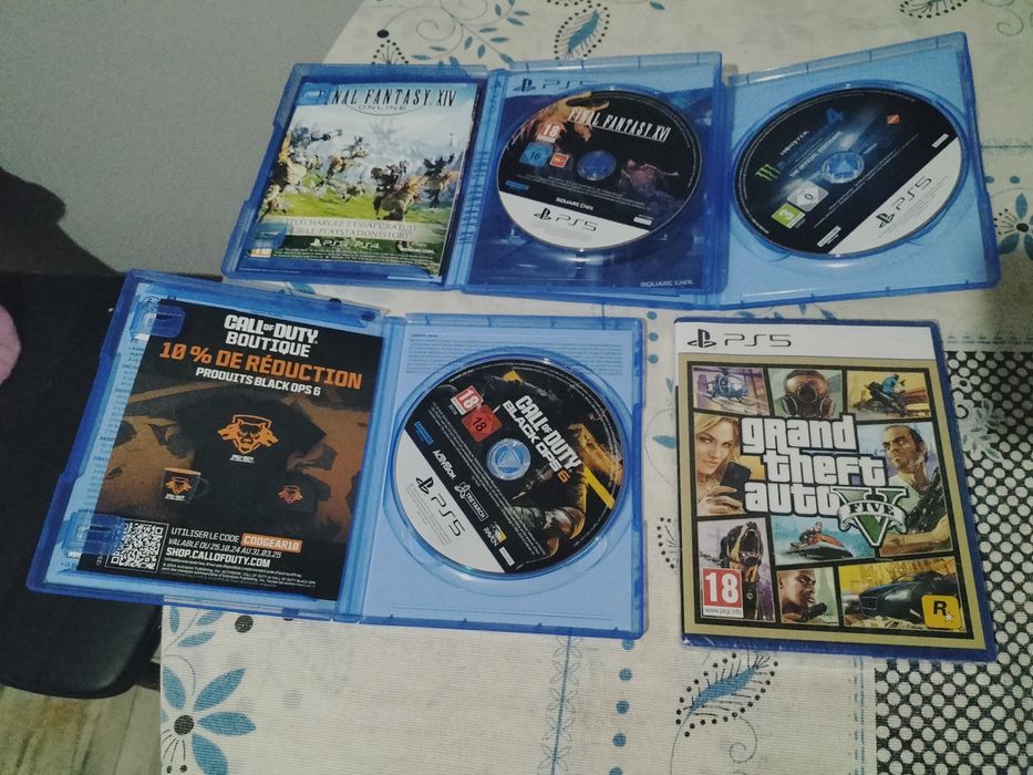 Lote de jogos ps5