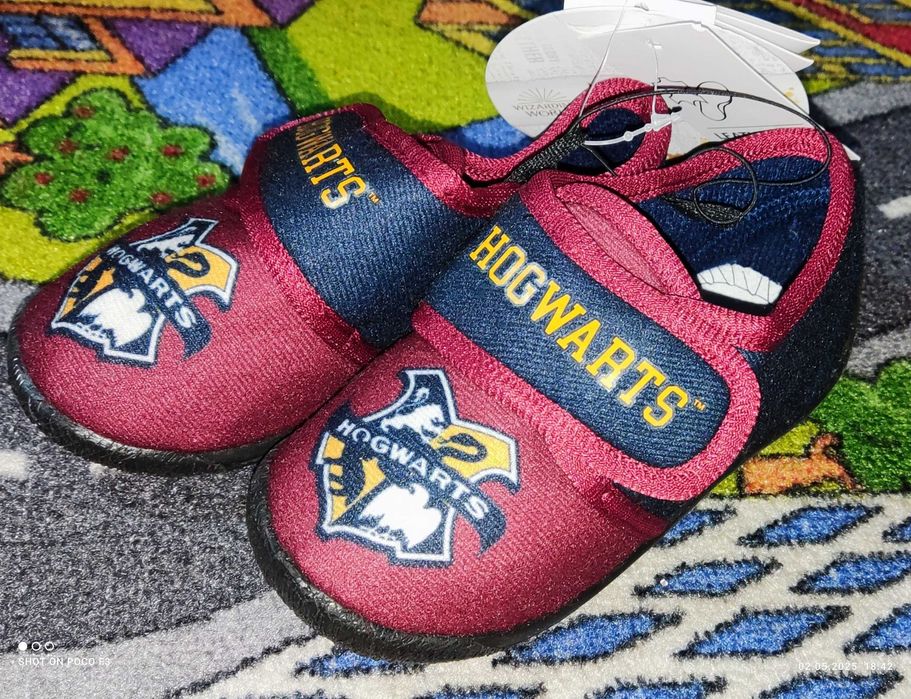 Kapcie z nadrukiem licencyjnym Harry Potter 26 r (15.5 cm).