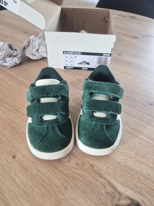 Adidasy zielone w idealnym stanie