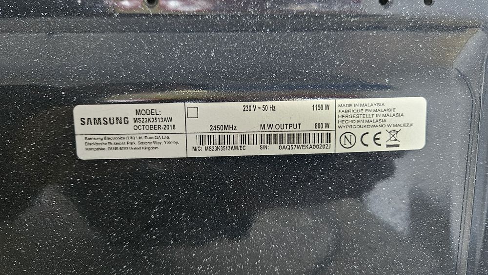 Microondas Samsung 800W digital