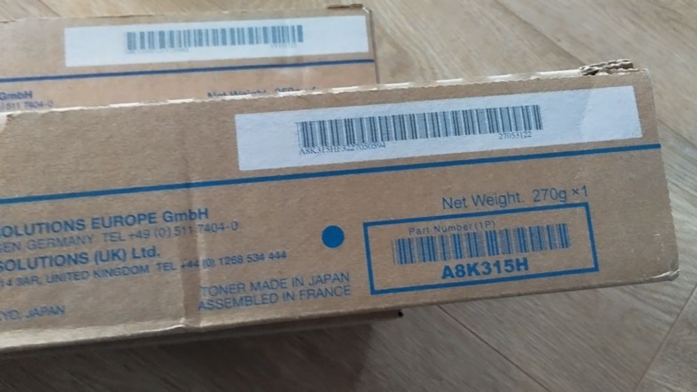 Toner oryginalny Konica Minolta TN221M magenta C227 C287
