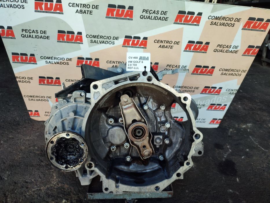 CV468 CAIXA DE VELOCIDADES REF. LLL VW GOLF VI 2.0 TDI
