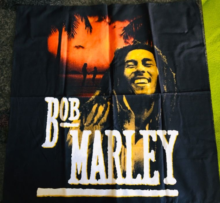 Lenços Bandeiras Bob Marley