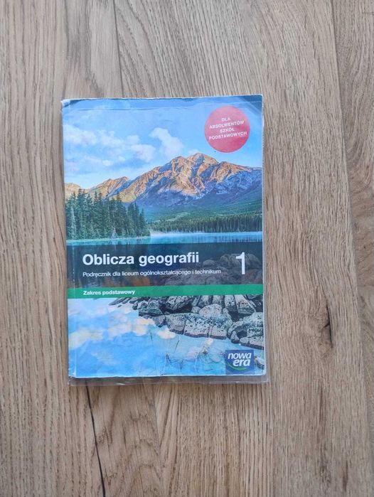 Oblicza geografii 1 zakres podstawowy. Podręcznik do liceum