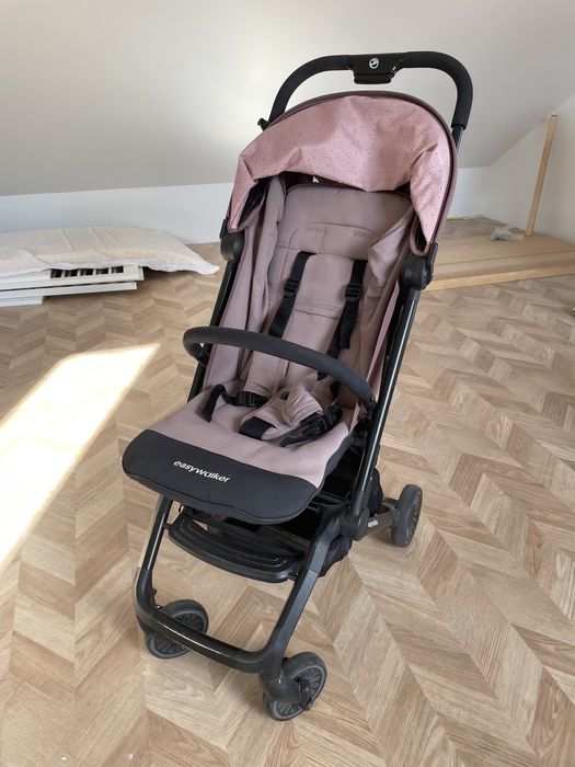 EASYWALKER BUGGY XS wózek spacerowy Desert Pink dodatki