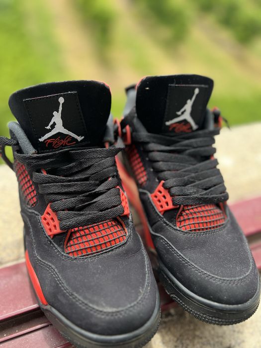 Air jordan 4 black /red
