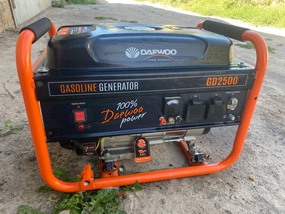 Бензиновий генератор Daewoo GD 2500