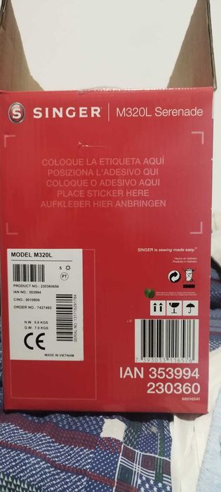 Máquina de costura